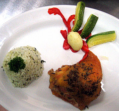 Pollo al romero